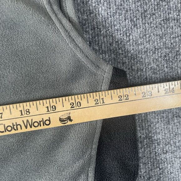 Columbia Vest Men’s Large Gray Full Zip Fleece Sleeveless Sportswear Jacket - Picture 5 of 8